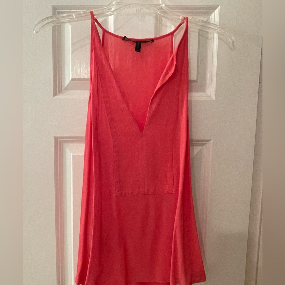BCBG Maxazria Coral Tank - size S